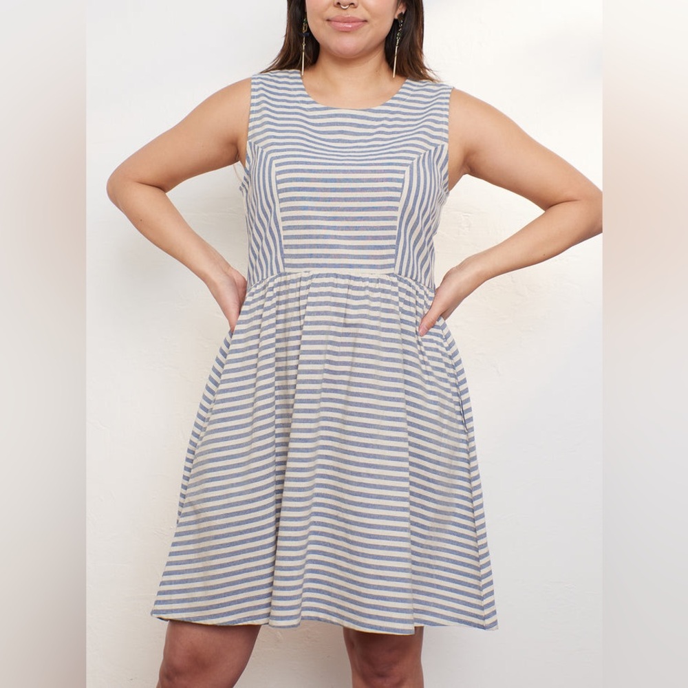 NWT Mata Traders Striped Dress